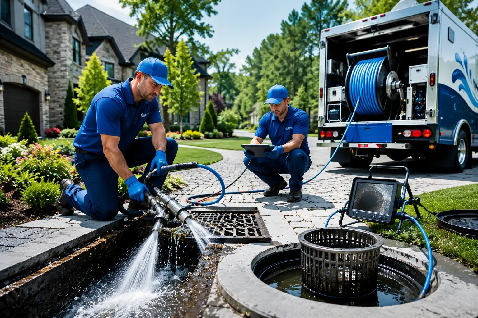 Local outdoor drain cleaning professionals in Louisburg, KS